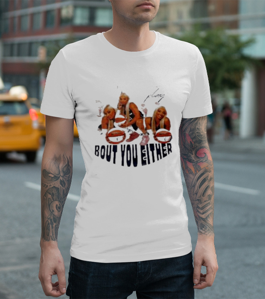 DiJonai Carrington Bout You Either Basketball Pose T-Shirt