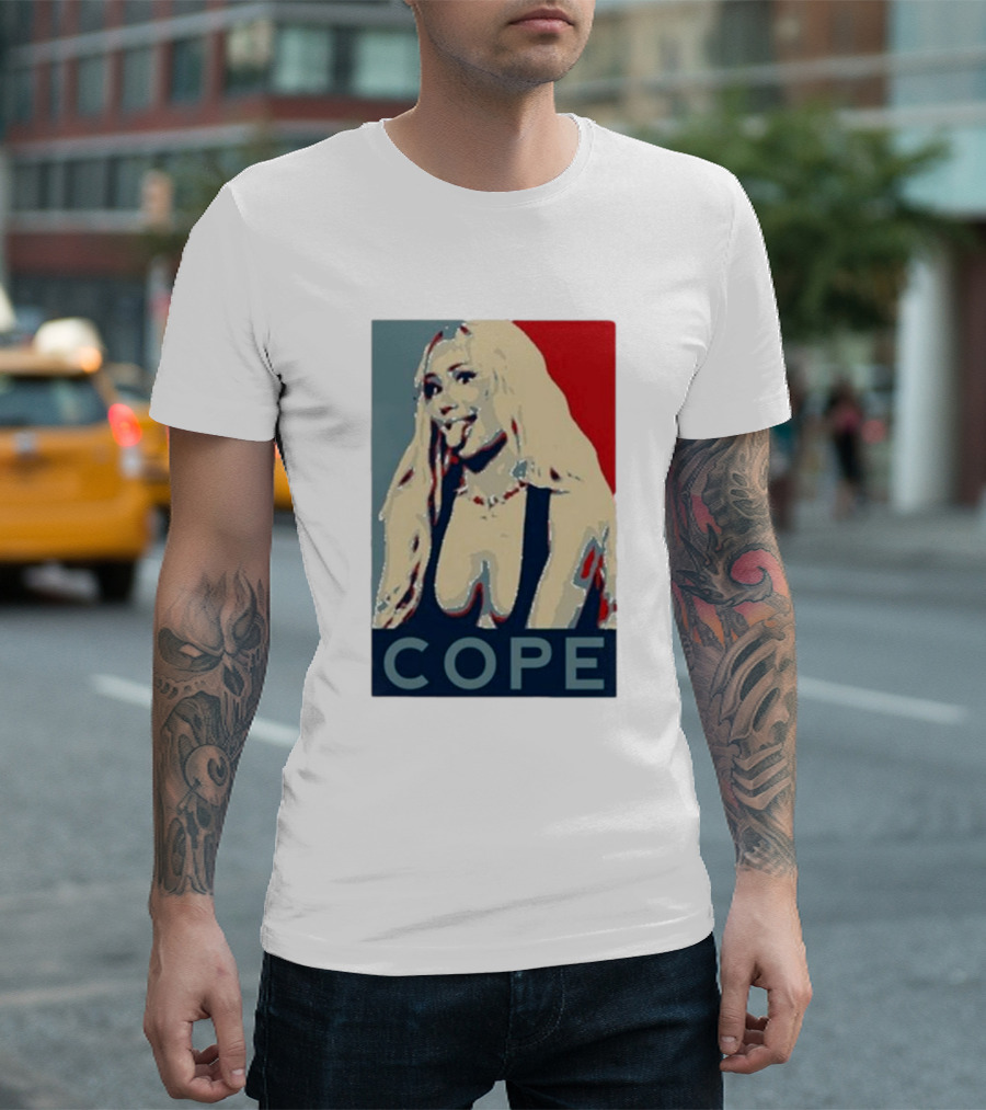 Cope Iggy Azalea Style Image T-Shirt