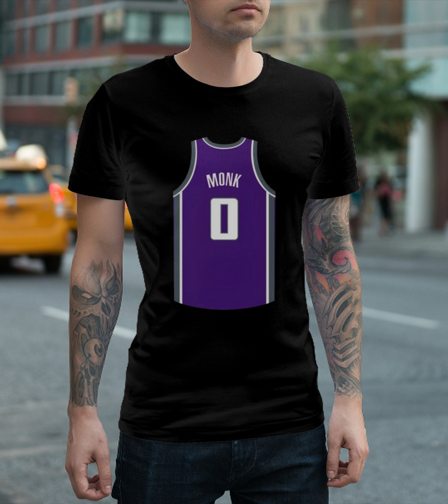 Light The Beam Malik Monk Sacramento Kings Jersey Qiangy T-Shirt