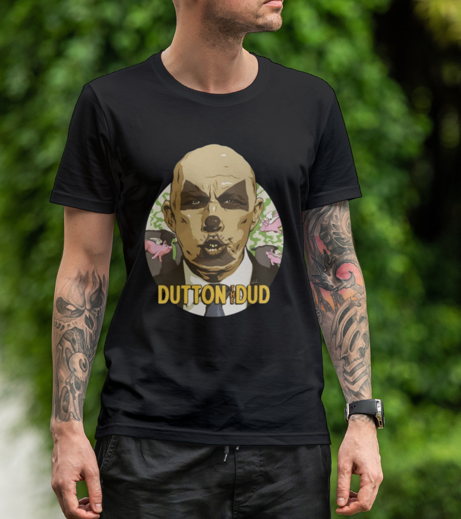 Nordacious Dutton The Dud Flying Pigs Comic T-Shirt