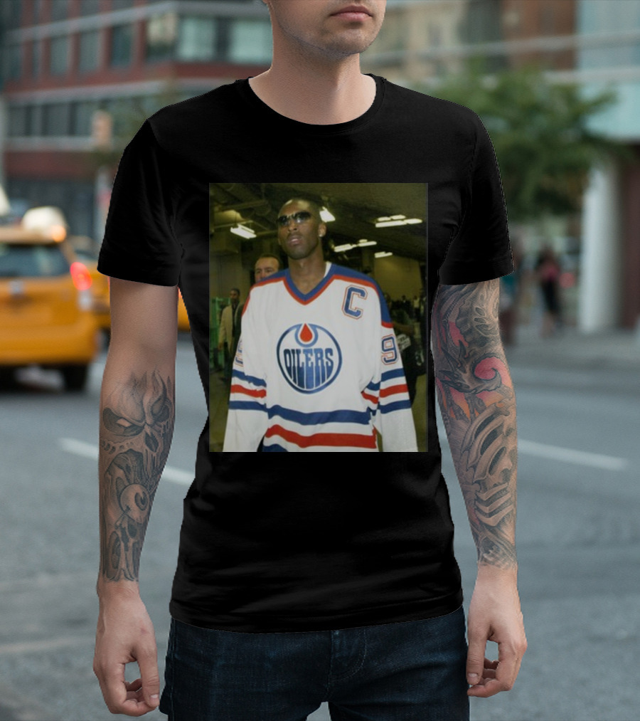 Warren Foegele Wearing Mamba Oilers 99 T-Shirt