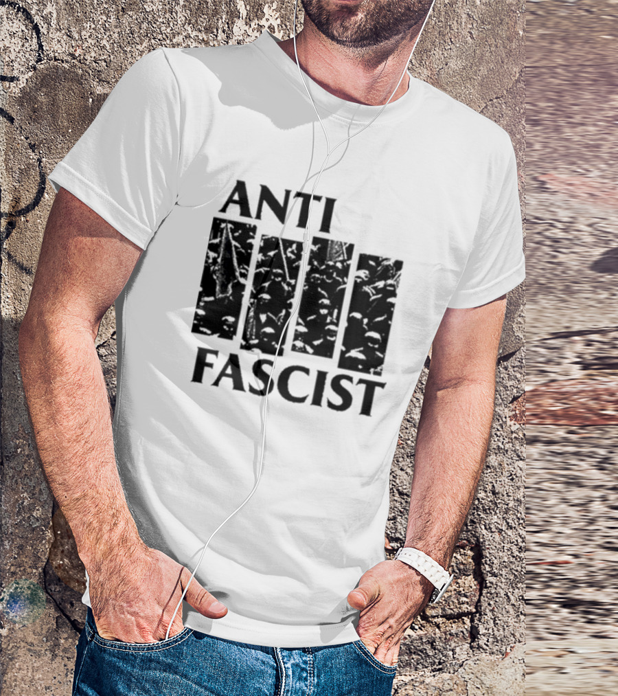 Jim Jarmusch Anti Fascist Punk Band Logo Influence T-Shirt