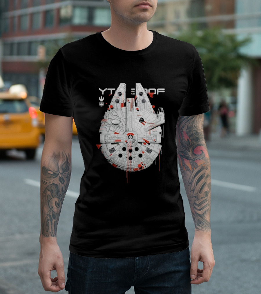YT 1300F Mf Junker Star War Spaceship T-Shirt