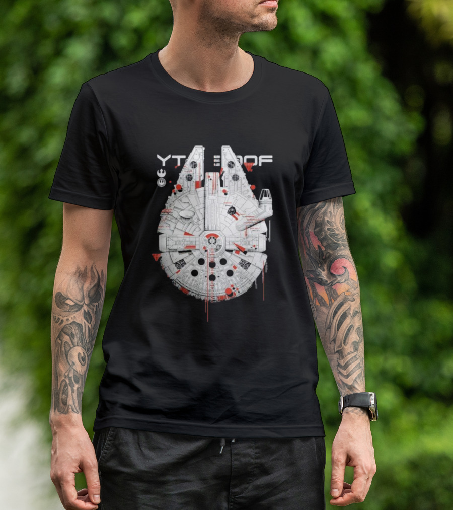 YT 1300F Mf Junker Star War Spaceship T-Shirt