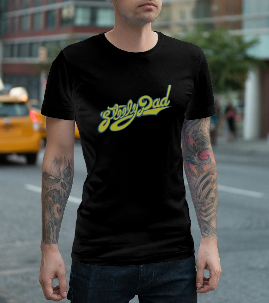 Middle Class Fancy Steely Dad Retro Font T-Shirt