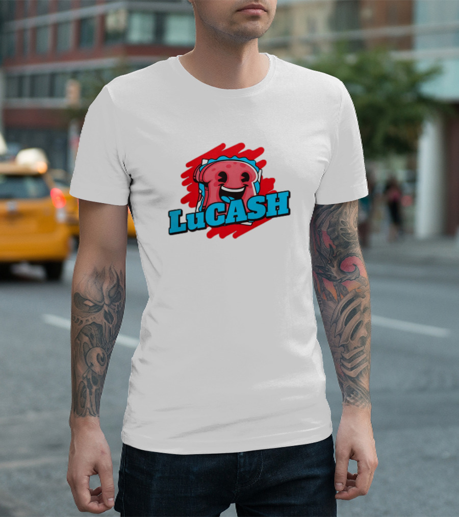 LuCASH Smiling Sandwich T-Shirt