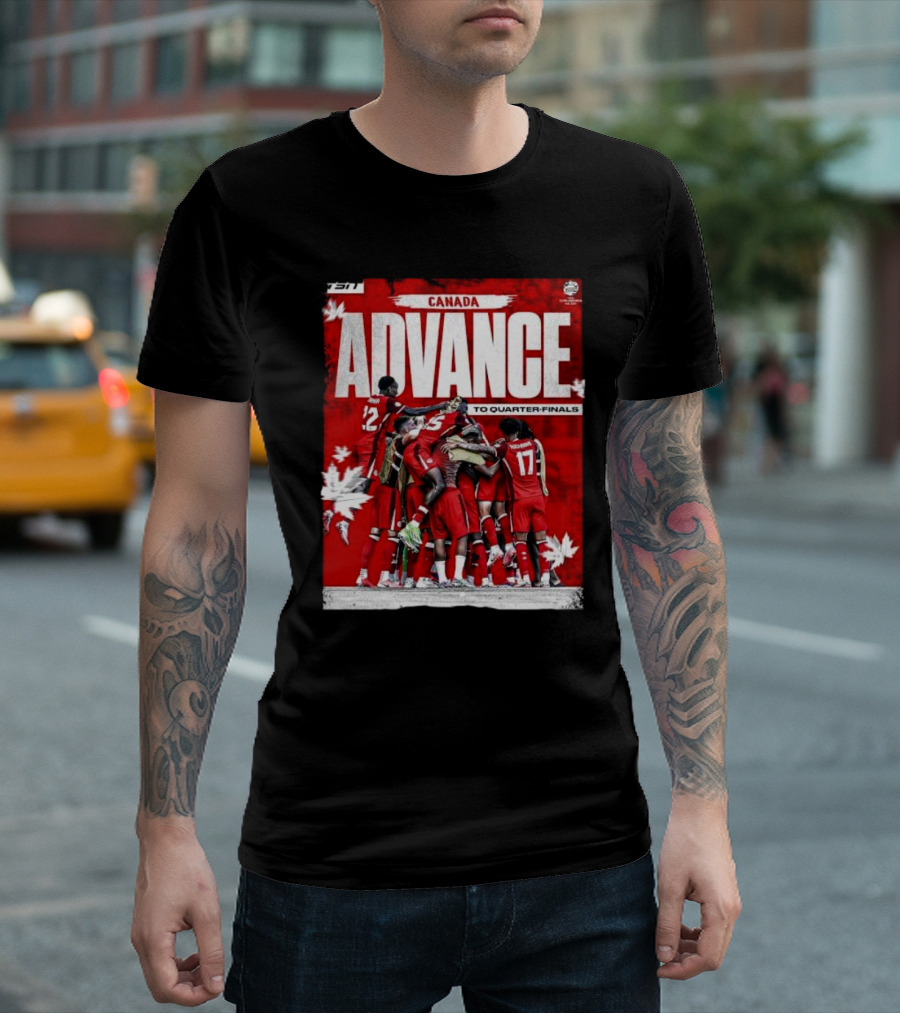 Canada Advance to Quarter-Finals TSN T-Shirt