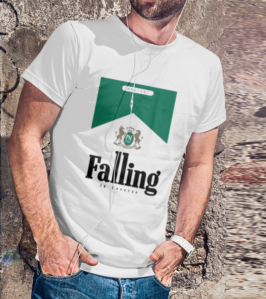 Falling In Reverse Menthol PM INC Lions Crest T-Shirt