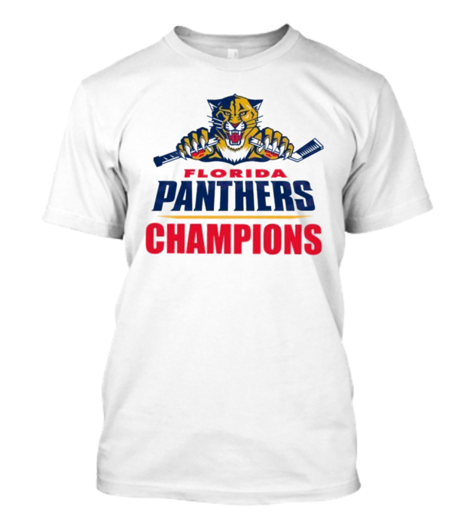 Florida Panthers Champions 2024 Mascot T-Shirt