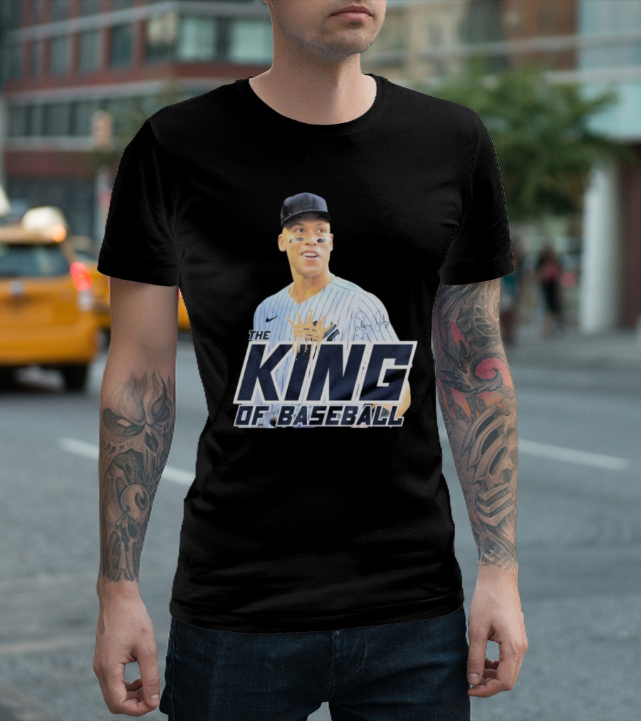 Aaron Judge The King Of Baseball T-Shirt