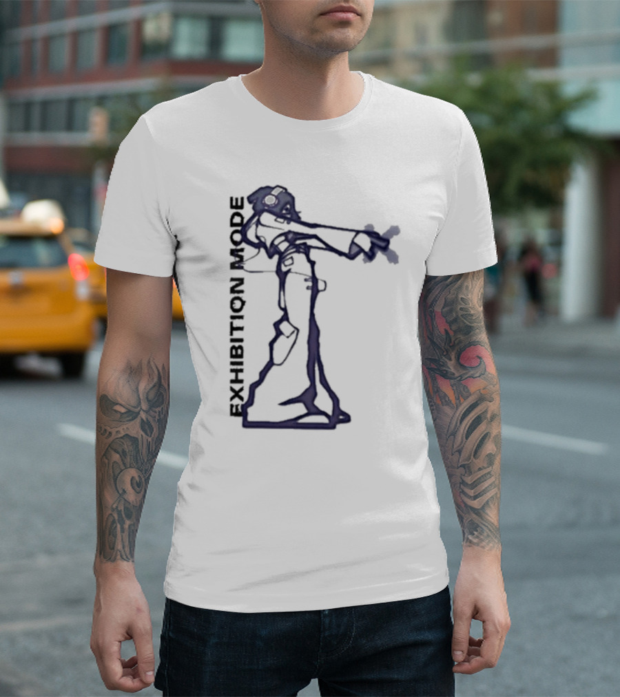 Exhibition Mode X Deadairrecords Futuristic T-Shirt