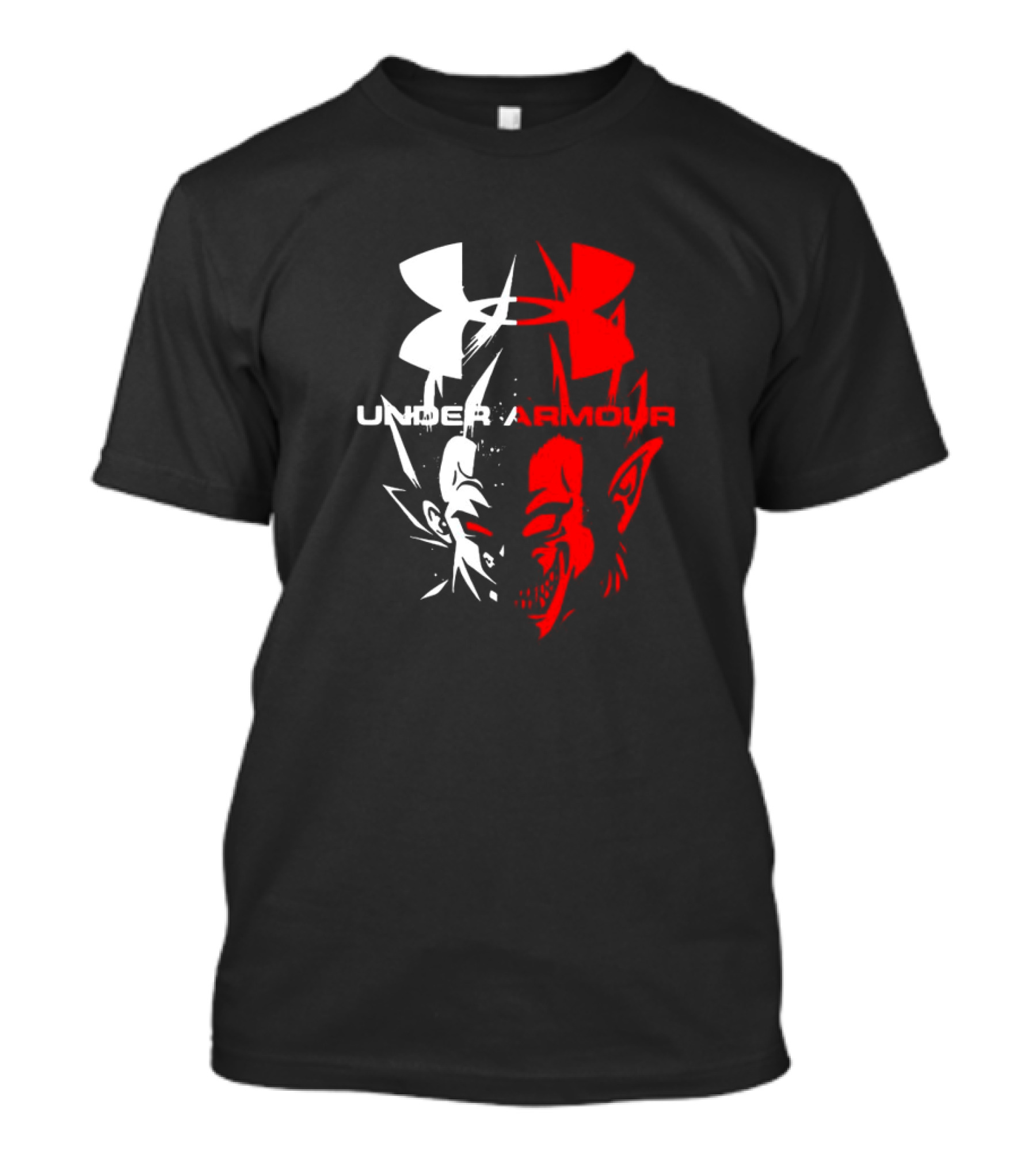 Vegeta Dual Face Under Armour Dragon Ball T-Shirt