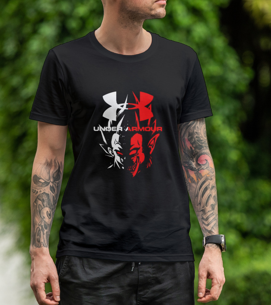 Vegeta Dual Face Under Armour Dragon Ball T-Shirt