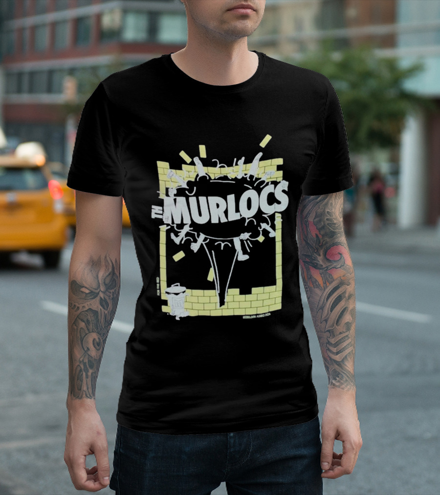 The Murlocs Brick Wall Rumble Explosion T-Shirt