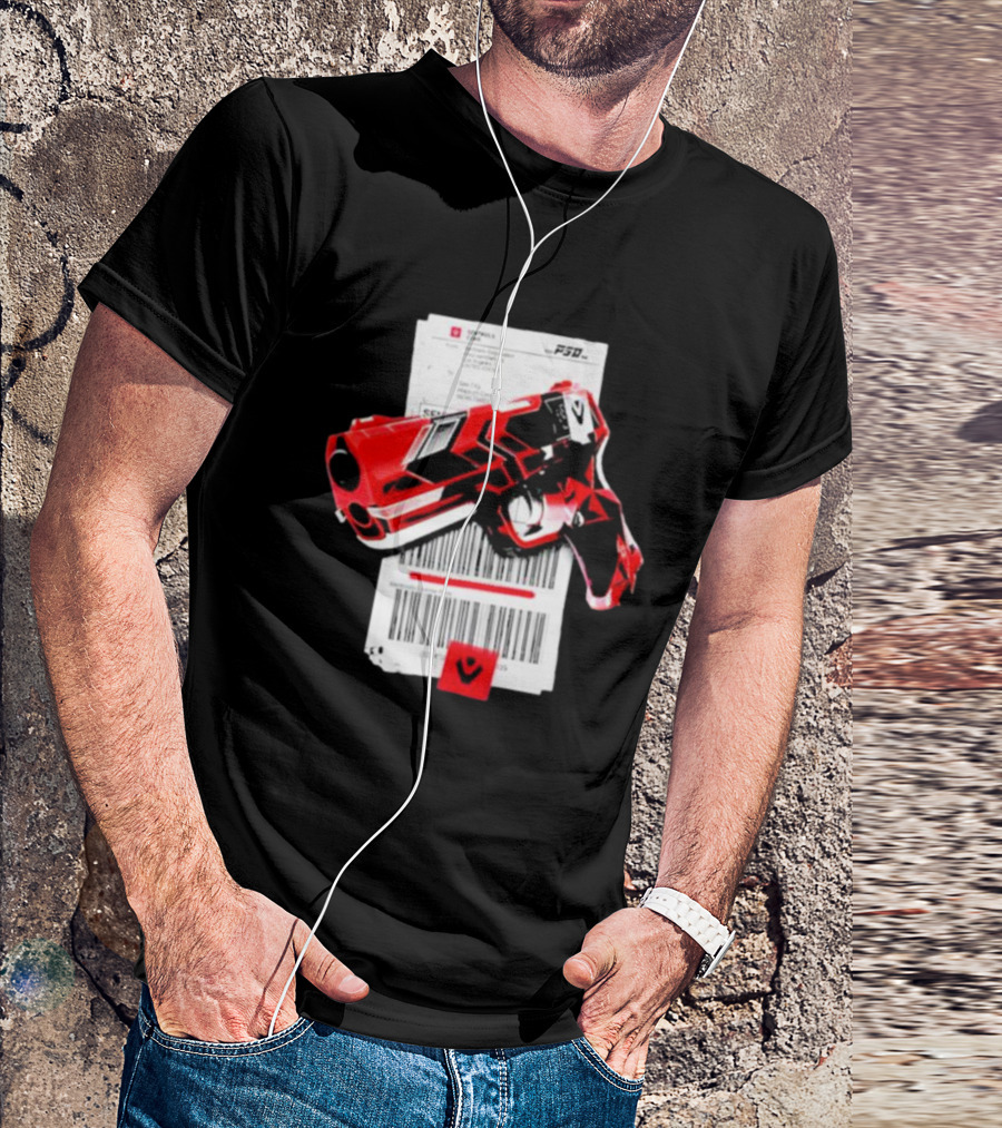 Sentinels Pistol Barcode PSD Capsule T-Shirt