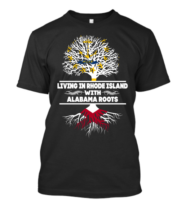 Rhode Island Life Alabama Heritage Tree T-Shirt
