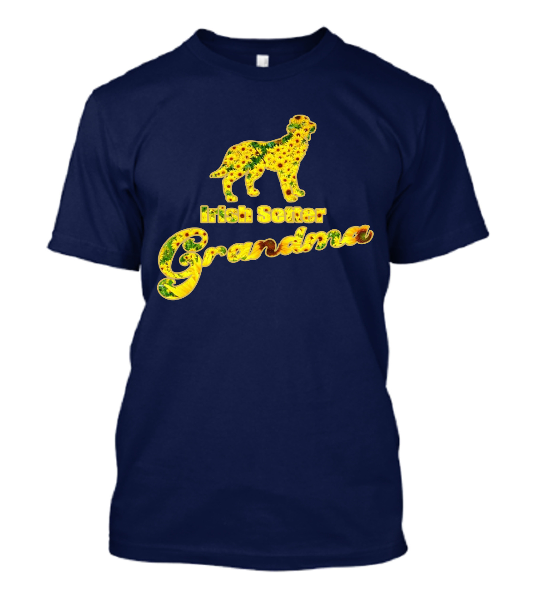 Irish Setter Grandma Sunflower T-Shirt