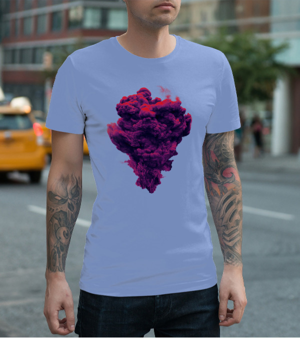 Mountain Smoke Vivid Explosion T-Shirt