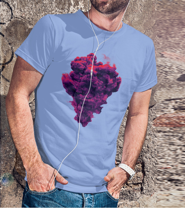 Mountain Smoke Vivid Explosion T-Shirt