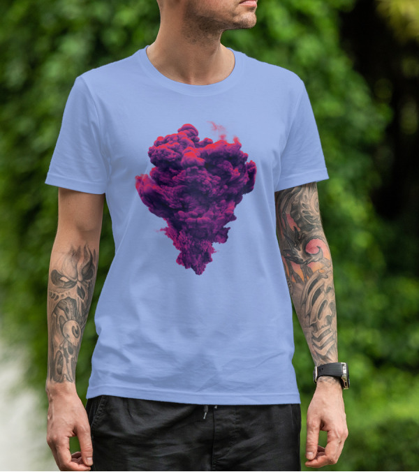 Mountain Smoke Vivid Explosion T-Shirt