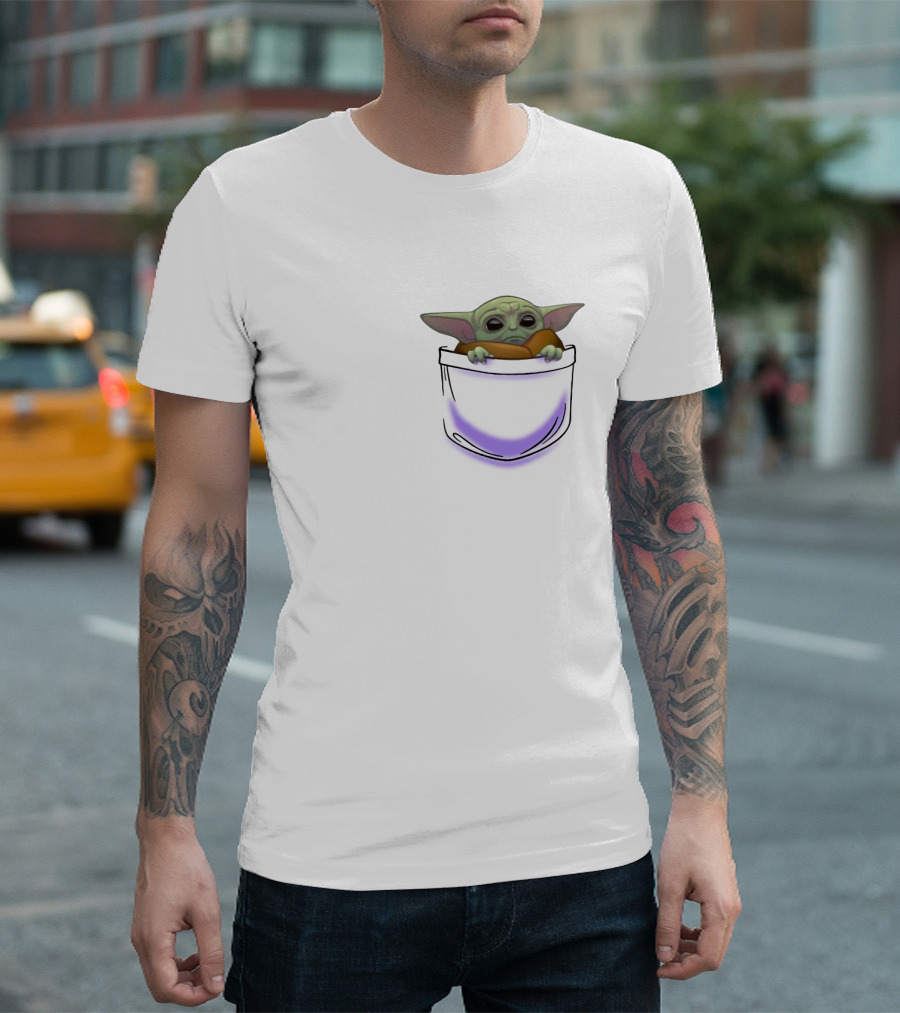 Star Wars The Child Grogu In Pocket T-Shirt