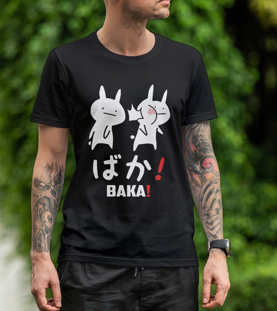 Anime Baka Rabbit Slap BAKA Japanese T-Shirt
