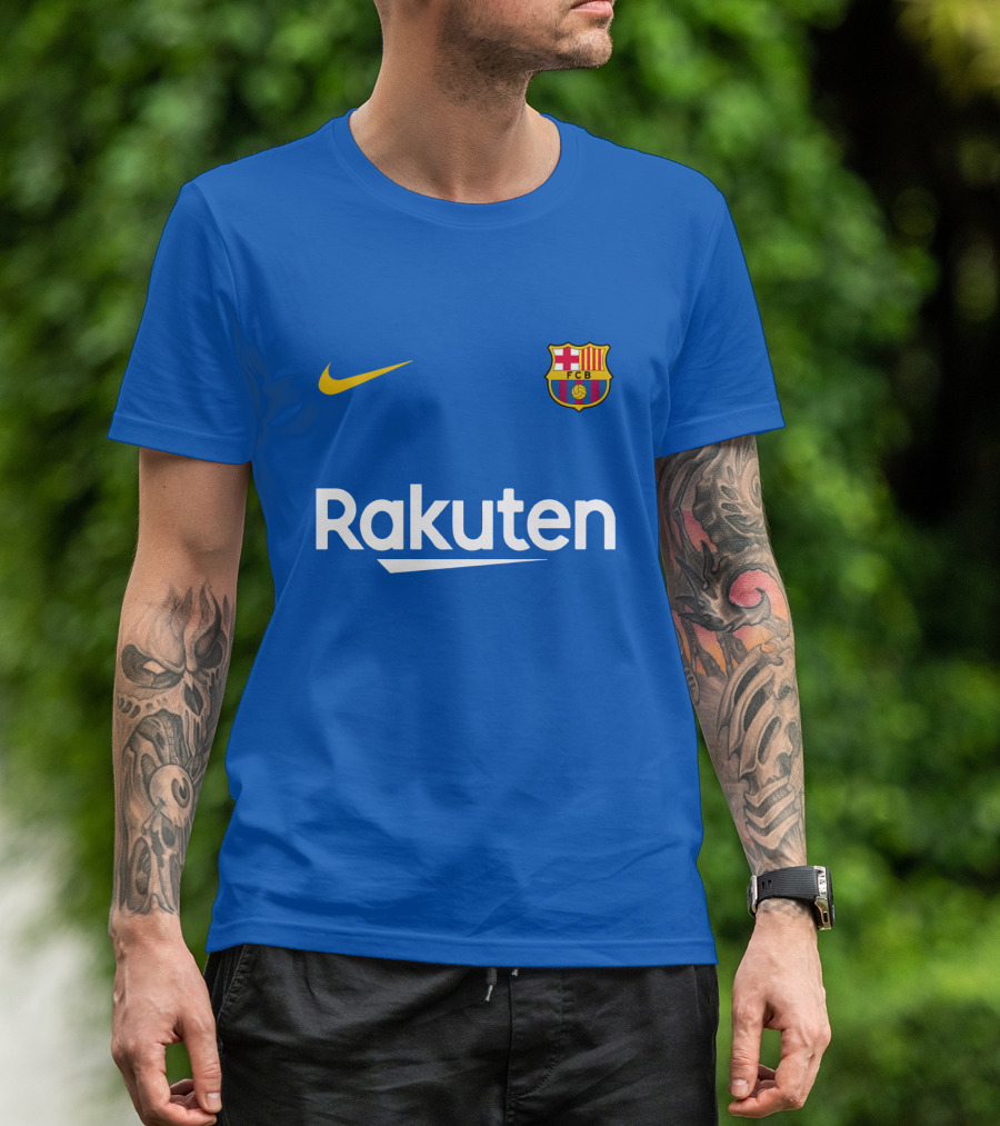 Barcelona Messi One Life One Love One Team FC Barcelona Rakuten T-Shirt