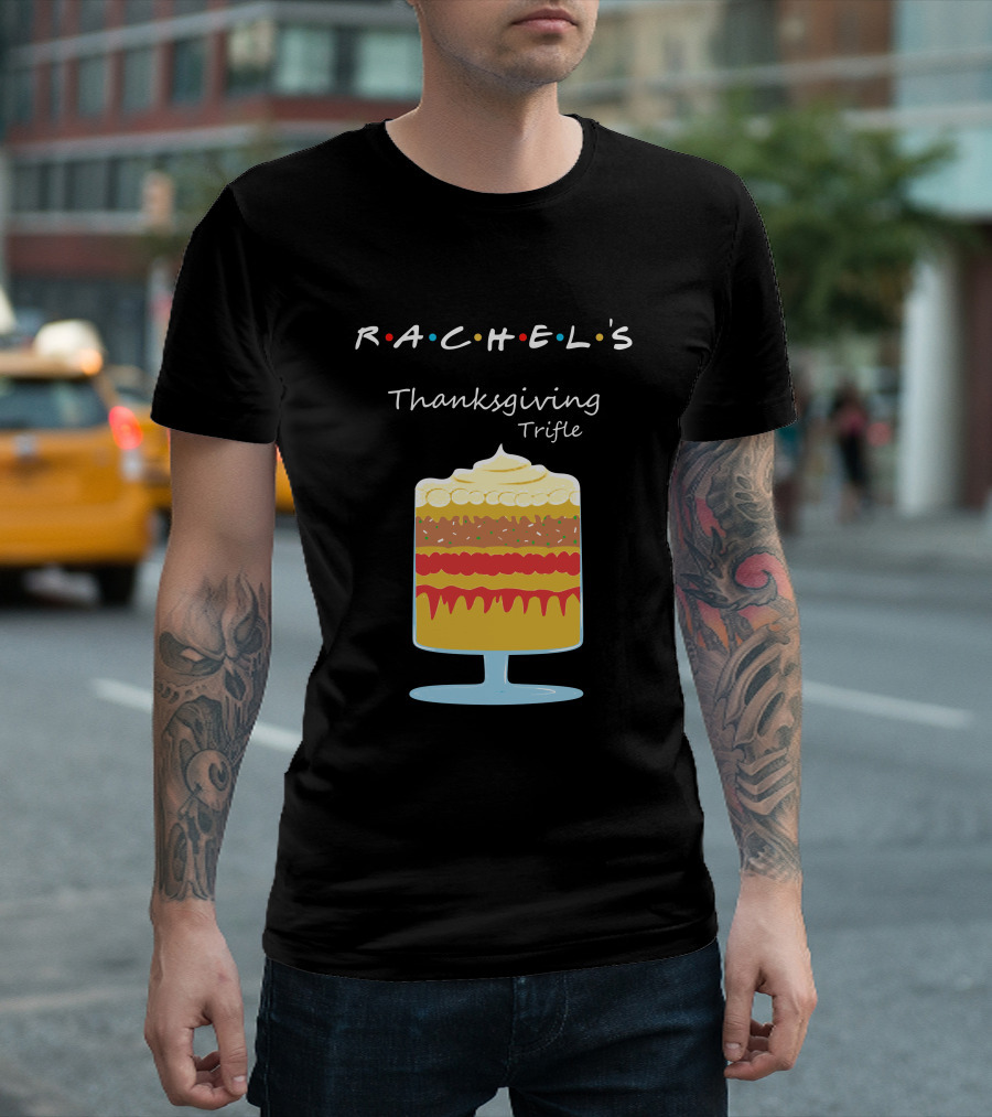 Rachel's Thanksgiving Trifle with Iconic Colored Dots T-Shirt