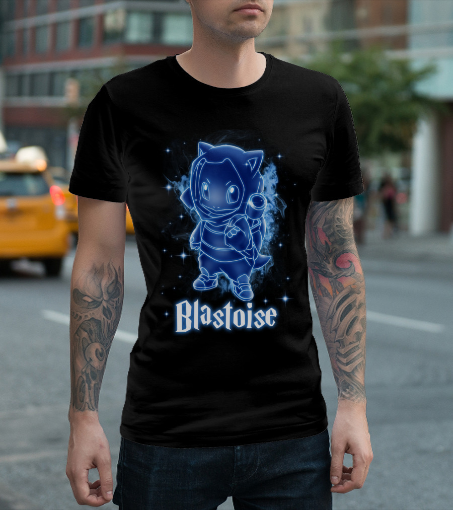 Blastoise Onesie Pokemon Patronus T-Shirt