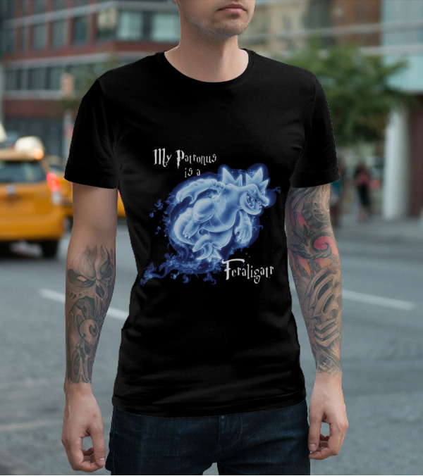 My Patronus Is A Feraligatr Pokemon Patronus T-Shirt