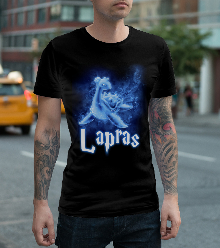 Lapras Pokemon Patronus Charm T-Shirt