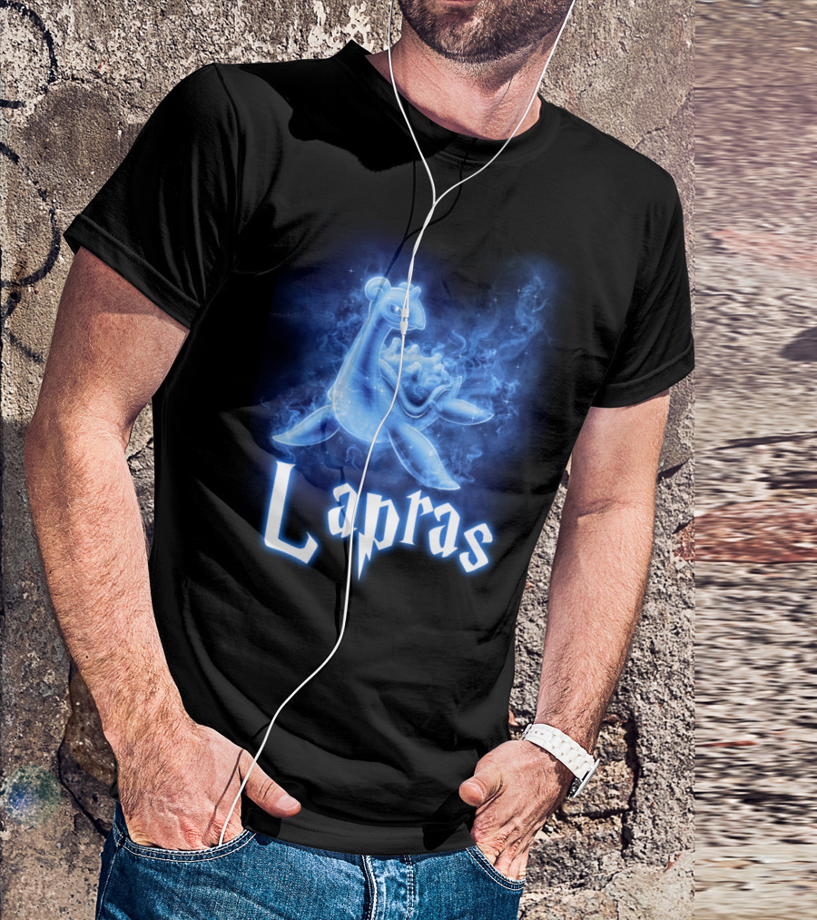 Lapras Pokemon Patronus Charm T-Shirt