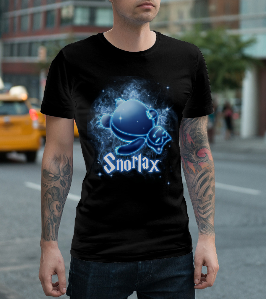 Snorlax Pokemon Patronus Magic T-Shirt