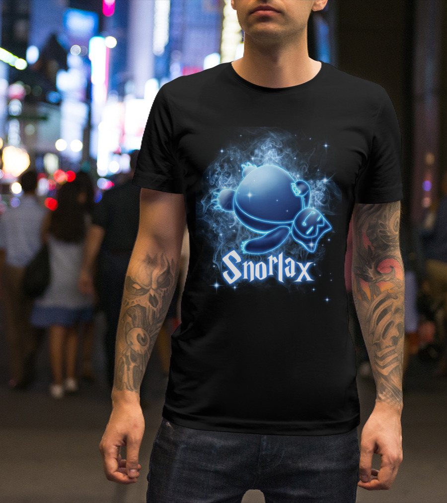 Snorlax Pokemon Patronus Magic T-Shirt