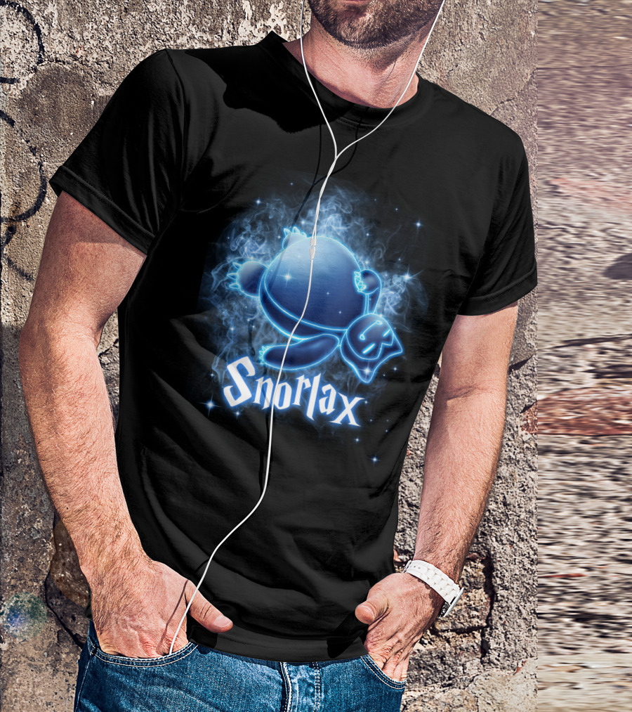 Snorlax Pokemon Patronus Magic T-Shirt
