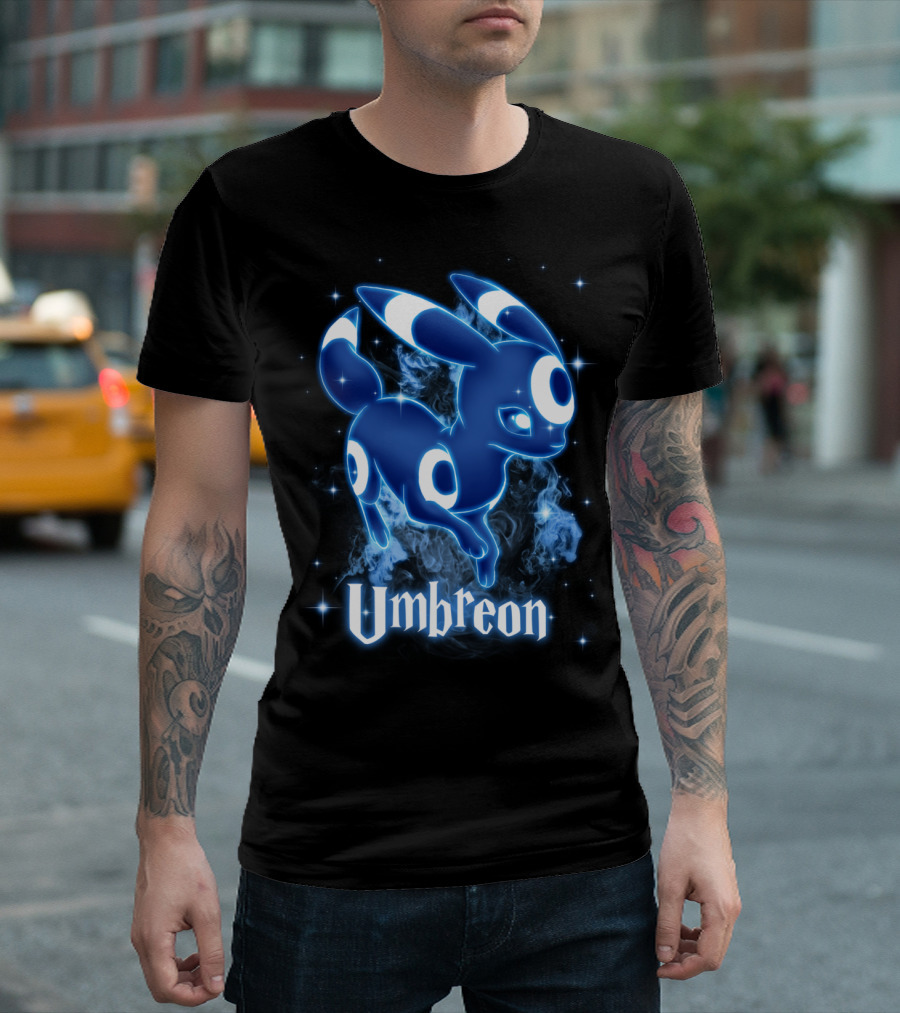 Umbreon Pokemon Patronus Magical Creature Aura T-Shirt