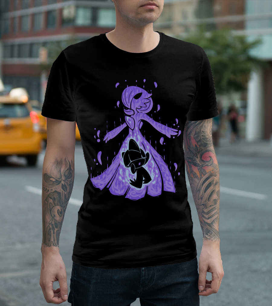 EVOLUTION POKEMON GARDEVOIR RALTS TRANSFORMATION T-Shirt
