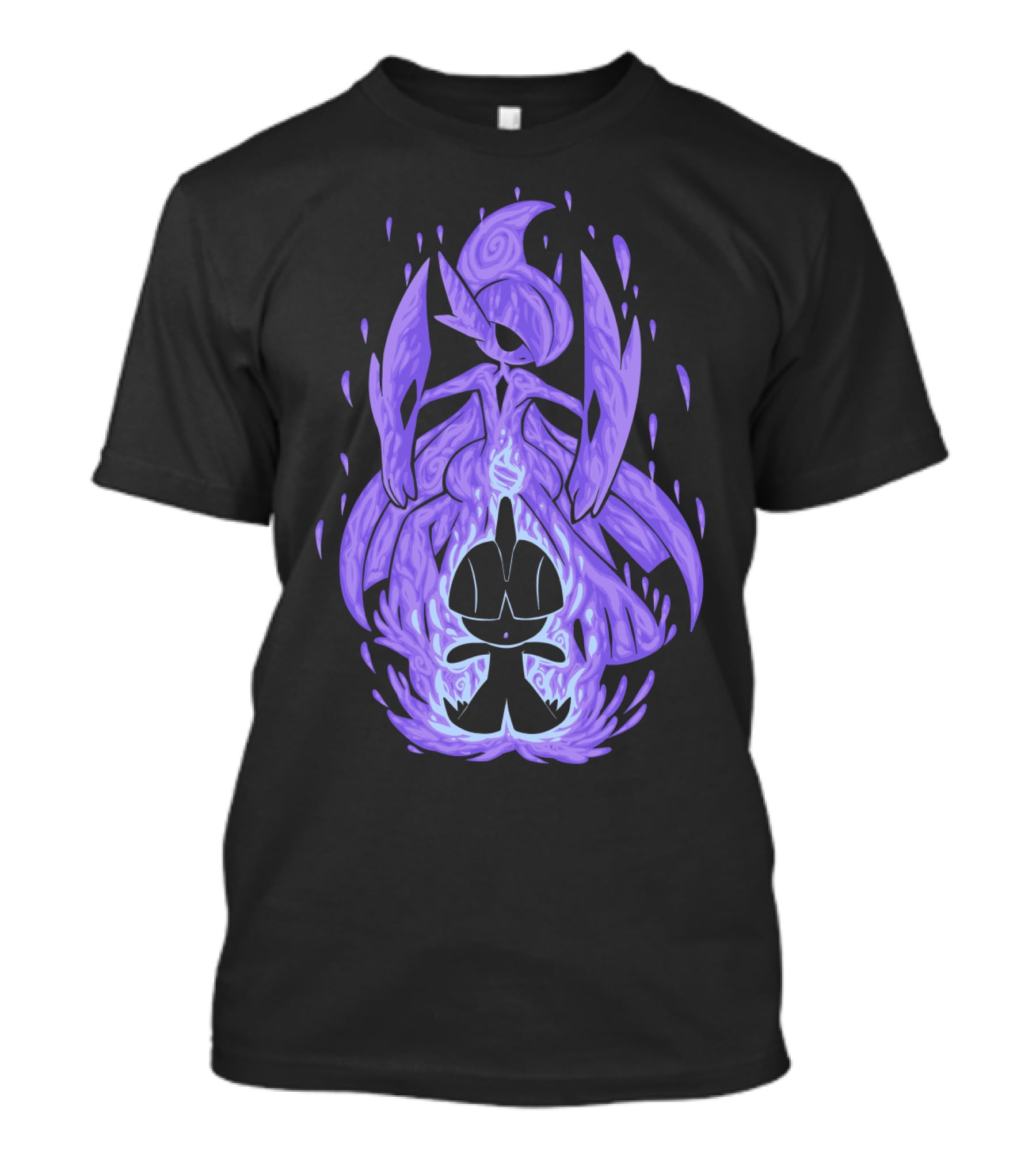 EVOLUTION POKEMON MEGA GALLADE PURPLE AURA TRANSFORMATION T-Shirt