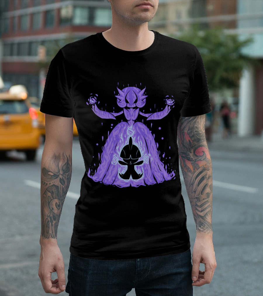 EVOLUTION POKEMON MEGA GARDEVOIR WITH PURPLE T-Shirt