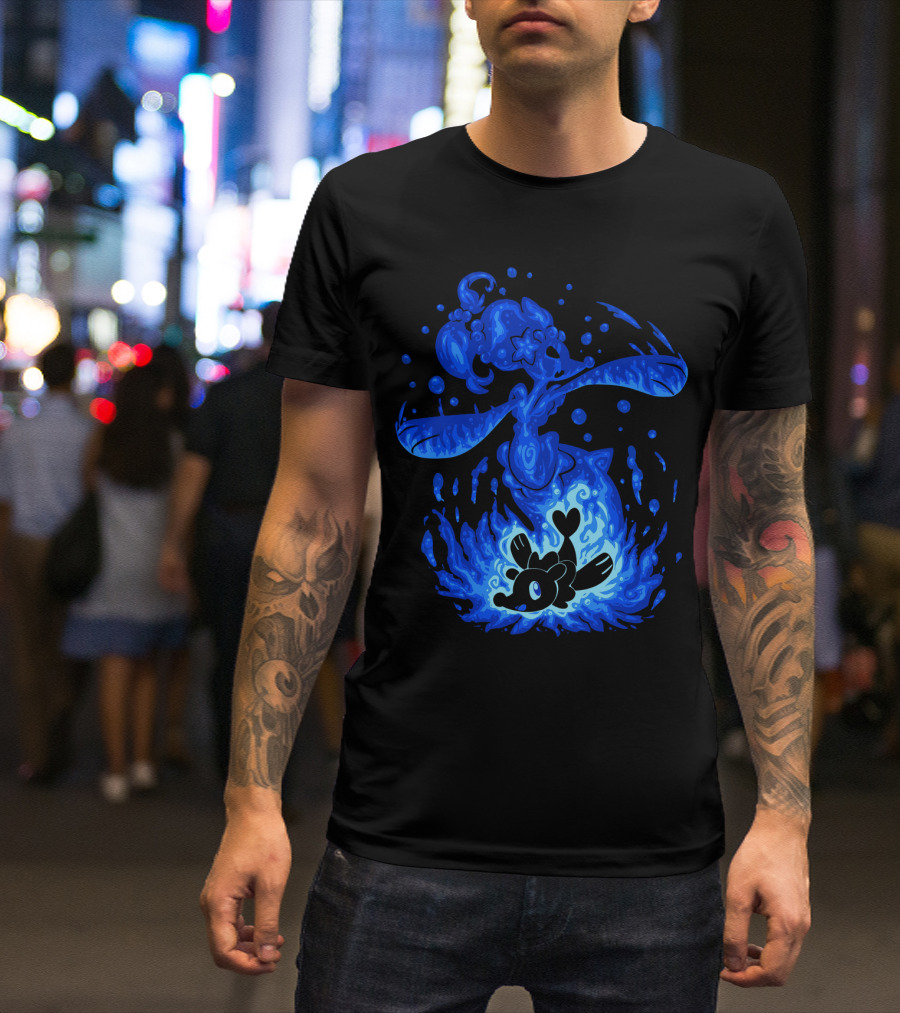 EVOLUTION POKEMON PRIMARINA ALOLAN WATER-TYPE TRANSFORMATION T-Shirt