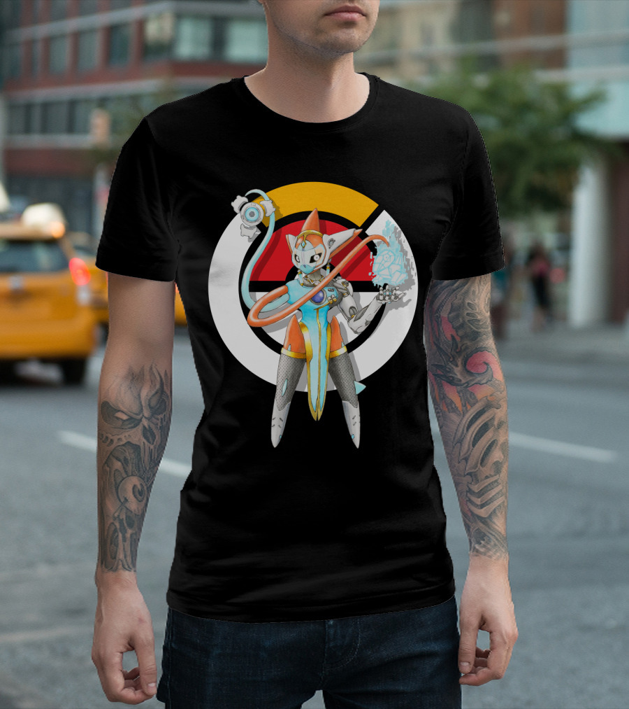 POKEMON DEOXYS X OVERWATCH SYMMETRA MASHUP T-Shirt