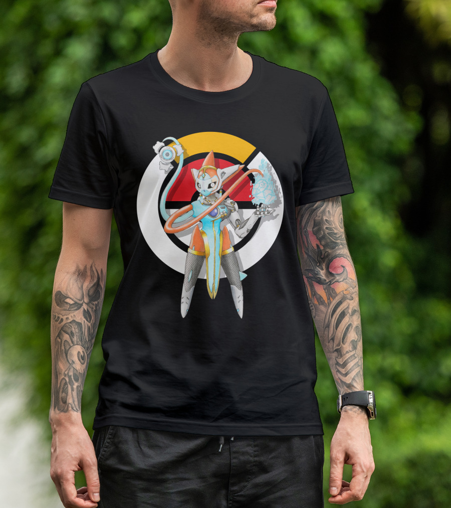 POKEMON DEOXYS X OVERWATCH SYMMETRA MASHUP T-Shirt