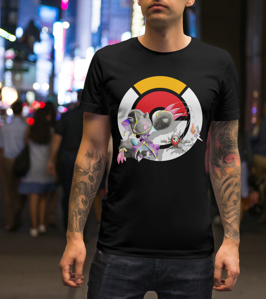 POKEMON X MEGA BANETTE CROSSOVER WITH SOMBRA CHARACTERS T-Shirt
