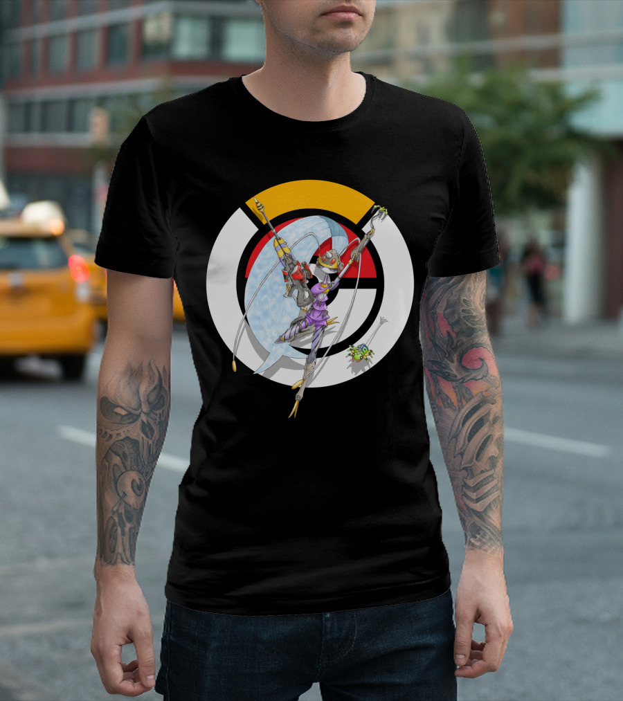 POKEMON X OVER PHEROMOSA X WIDOWMAKER CROSSOVER FAN T-Shirt