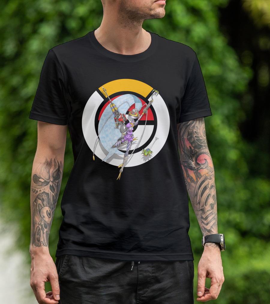 POKEMON X OVER PHEROMOSA X WIDOWMAKER CROSSOVER FAN T-Shirt
