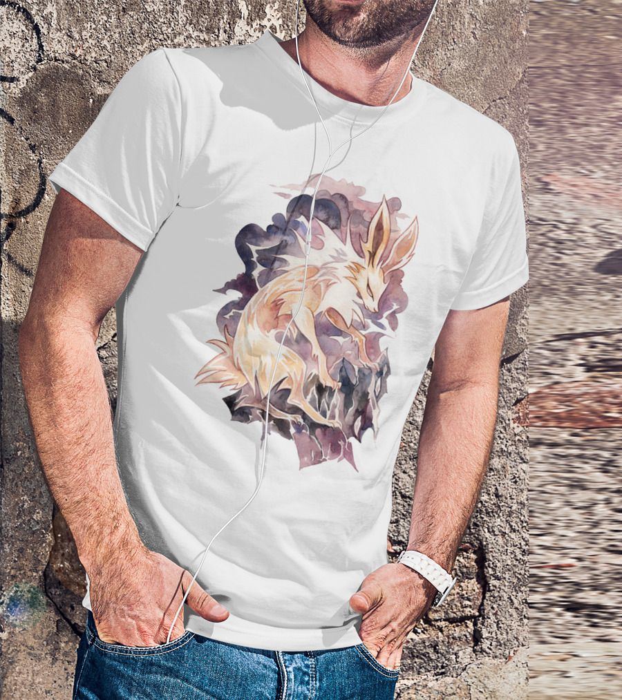 WATERCOLOR POKEMON JOLTEON ARTISTIC T-Shirt