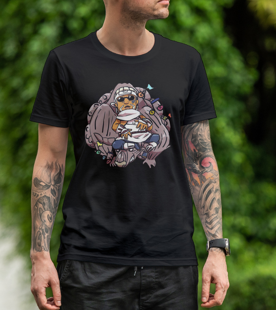 Bee Chibi Eight-Tails Jinchūriki Manga T-Shirt