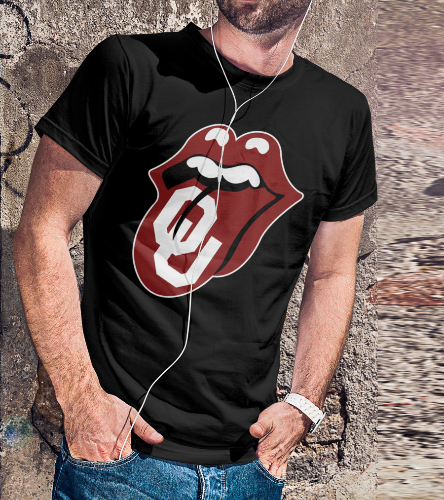 Oklahoma Sooners Rolling Stones T-Shirt