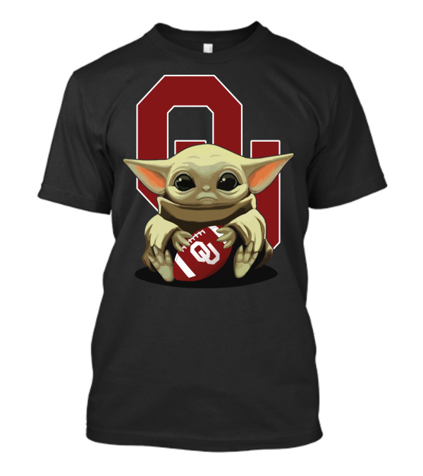 Yoda Baby Sooners Ou Football T-Shirt