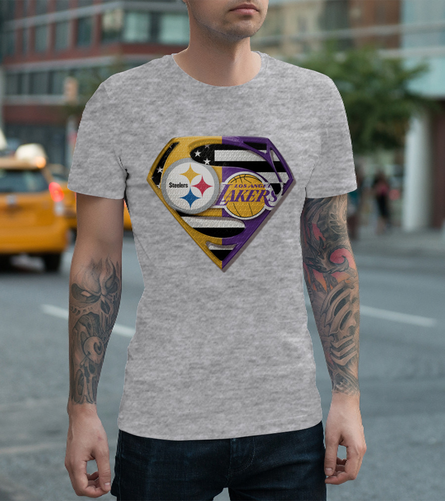 Steelers Los Angeles Lakers Super T-Shirt